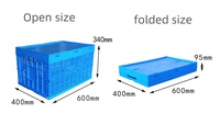 Conteneur en maille pliable et recyclable avec couvercle solide empilable pour caisse de stockage logistique multifonctionnelle