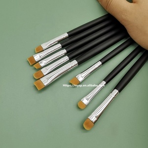 Pincel para Cejas y Delineador <span class=keywords><strong>de</strong></span> <span class=keywords><strong>Ojos</strong></span>, con Punta Fina y Afilada, Ultrafino, Plano, Recto, Angular y Redondo - Product Image 4