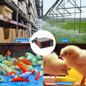 Bộ Điều Khiển Nhiệt Độ Kỹ Thuật Số STC 1000 Bộ Điều Nhiệt Bộ Điều Nhiệt STC-1000 Làm Mát Sưởi Ấm LED 10A 12V 24V 220V Cho Lồng Ấp - Product Image 6