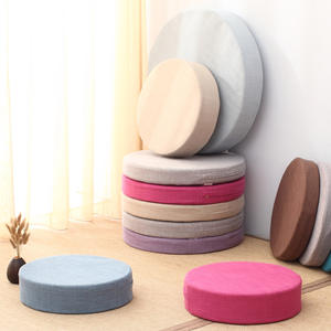 <span class=keywords><strong>Coussin</strong></span> de siège de sol japonais Tatami à usage domestique amovible lavable en mousse à mémoire épaissie rehaussant le <span class=keywords><strong>coussin</strong></span> dur pour la méditation - Product Image 1