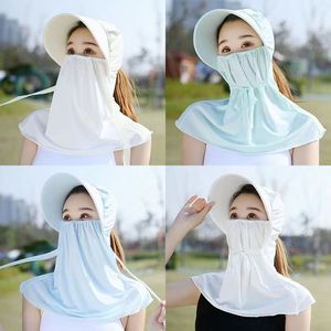 Sombrero de Ciclismo con Protección Facial, Transpirable, Protección UV, Sombrero para el Sol para Mujer, Uso en Exteriores de Verano - Product Image 5