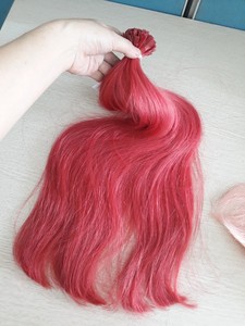 Extensiones de cabello humano de queratina virgen vietnamita Cabello de queratina cruda de punta plana Hecho en Vietnam - Product Image 5