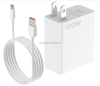 Chargeur mural USB Cube 33W 67W 120W EU US pour Xiaomi, Hypercharge Turbo, charge rapide