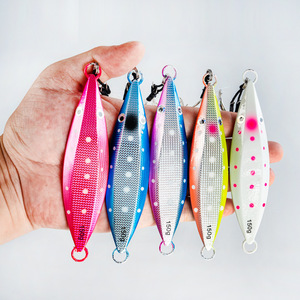 Jig Premium OEM 60-150g Lumineux à Lancer Lent, Longue Portée, en Métal, pour la Pêche en Mer (Bateau), la Carpe, le Bar, le Thon, le Requin – Matériel de Pêche - Product Image 1