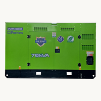 Groupe électrogène diesel fabriqué en Chine, à châssis ouvert, type silencieux, super silencieux, 20KW-200KW, démarrage électrique