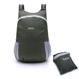 Muestra gratuita de mochila plegable premium de 20L, ligera, impermeable, para actividades al aire libre con logotipo personalizado - Product Image 3