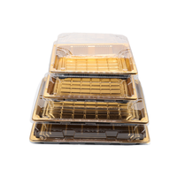 Contenants en plastique transparents pour la préparation des aliments, personnalisés et écologiques, pour les restaurants, HBCS