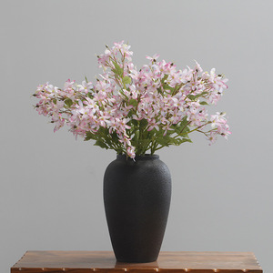 J-045 realista de látex artificial, pintura al óleo de <span class=keywords><strong>flores</strong></span> <span class=keywords><strong>lilas</strong></span> de seda <span class=keywords><strong>lilas</strong></span>, <span class=keywords><strong>flores</strong></span> para el hogar, jarrón de boda decorativo - Product Image 6