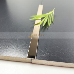 EX056 Foshan Hot Sale Modern Aluminium Profile Waterproof Durable Floor Tiles Decorative <b>Strips</b> <b>Metal</b> <b>Edge</b> T Shape Trim Tile Gap - Product Image 1