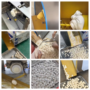 Machine à diviser la pâte à roti, coupe-pâte rotative pour chapati, équipement automatique de portionnement de la pâte à naan pour boulangerie <span class=keywords><strong>d</strong></span>'Asie du Sud - Product Image 5