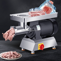 Hachoir à viande électrique en acier inoxydable de qualité commerciale, hachoir à saucisses, hachoir à ail et hachoir à légumes