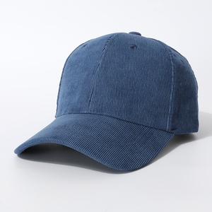 Gorra de béisbol unisex vintage de pana sólida personalizada, deportiva y ajustable, para deportes al aire libre y viajes - Product Image 1