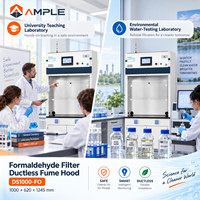 Hotte de laboratoire sans conduit avec filtre à formaldéhyde pour le contrôle des vapeurs chimiques, équipement de filtration des fumées OEM ODM personnalisé B2B