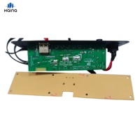 Kit complet d'amplificateur audio DSP de classe D assemblé avec carte PCBA Bluetooth 5.0 TWS et panneau de commande à touches pour haut-parleur domestique