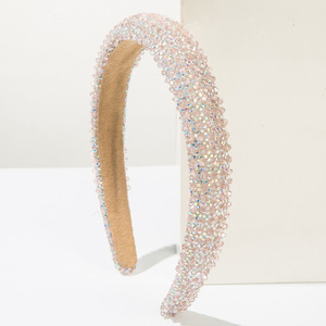 Diadema de Cristal Coreana con Pedrería, Accesorios Elegantes y Personalizados para Novias y Fiestas de Boda - Product Image 5