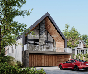 Villa prefabricada <span class=keywords><strong>de</strong></span> acero ligero, casa <span class=keywords><strong>de</strong></span> estructura <span class=keywords><strong>de</strong></span> acero, casa <span class=keywords><strong>de</strong></span> Villa <span class=keywords><strong>de</strong></span> <span class=keywords><strong>lujo</strong></span>, casa prefabricada, edificios <span class=keywords><strong>de</strong></span> jardín, cabaña, <span class=keywords><strong>mansiones</strong></span>, Hotel - Product Image 3