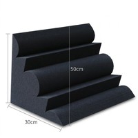 Panneau acoustique en mousse haute densité pour pièges à basses, absorbeur de son microporeux pour coin de studio et home cinéma