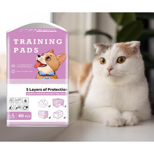 Одноразовые впитывающие коврики для собак, быстросохнущие подушечки для собак, оптовая продажа, водонепроницаемые подушечки для домашних животных 60x60 60x90 для щенков <span class=keywords><strong>walmart</strong></span> - Product Image 5