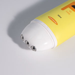 Chine OEM Tube d'emballage de massage des yeux Tube d'emballage de fond de teint cosmétique Tube en matériau PE de 50ml avec applicateur à rouleau pour échantillon - Product Image 2