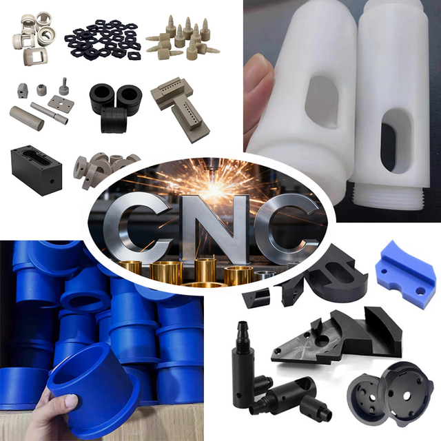 OEM CNC Plastic Parts Manufacturer Custom Turning Milling POM Nylon Peek Pc Ptfe Pvc Pmma Uhmw HDPE Cnc Machined