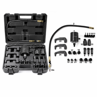 Kit d'extraction d'injecteurs diesel pneumatiques à vibrations d'air, 24 pièces, pour injecteurs à rampe commune