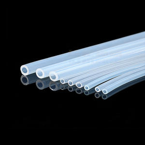 Tube en silicone résistant aux hautes températures, épaisseur de paroi 6x4mm, 1mm, pour pièces de distributeur d'eau, transparent, flexible, inodore - Product Image 1