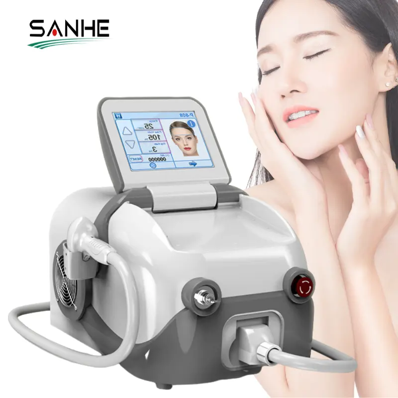 2021 Nieuwste Sanhe Triple Laser 755nm 808nm 1064nm 3 Golflengte Draagbare Diode Laser Ontharing Machine