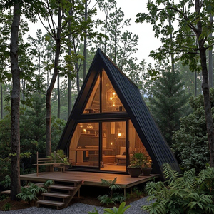 Maison triangulaire en acier léger personnalisée, bâtiment préfabriqué de luxe à faible coût et de haute qualité pour le secteur immobilier - Product Image 3