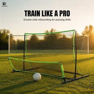 Rete Rimbalzante per Calcio a Doppia Faccia con Sistema di Raccolta Palloni - Product Image 3
