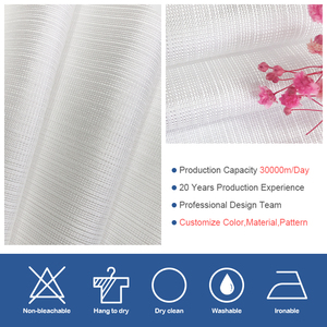 Sheer fabric White Flower Lace Luxury Floral Transparent Polyester sheer mesh tulle fabric material - Product Image 2