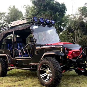 Jeep Eléctrico Chino Clásico para Turismo, 4 Plazas, Mini Buggy, Color Personalizado, 150-250HP, Batería de Plomo-Ácido, 2 Años de Garantía - Product Image 1