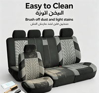 Coprisedili Auto Completi FH Group OLIVER Grigio in Tessuto Premium Poliestere Compatibili Airbag Anteriori/Posteriori Divisibili Lavabili per SUV