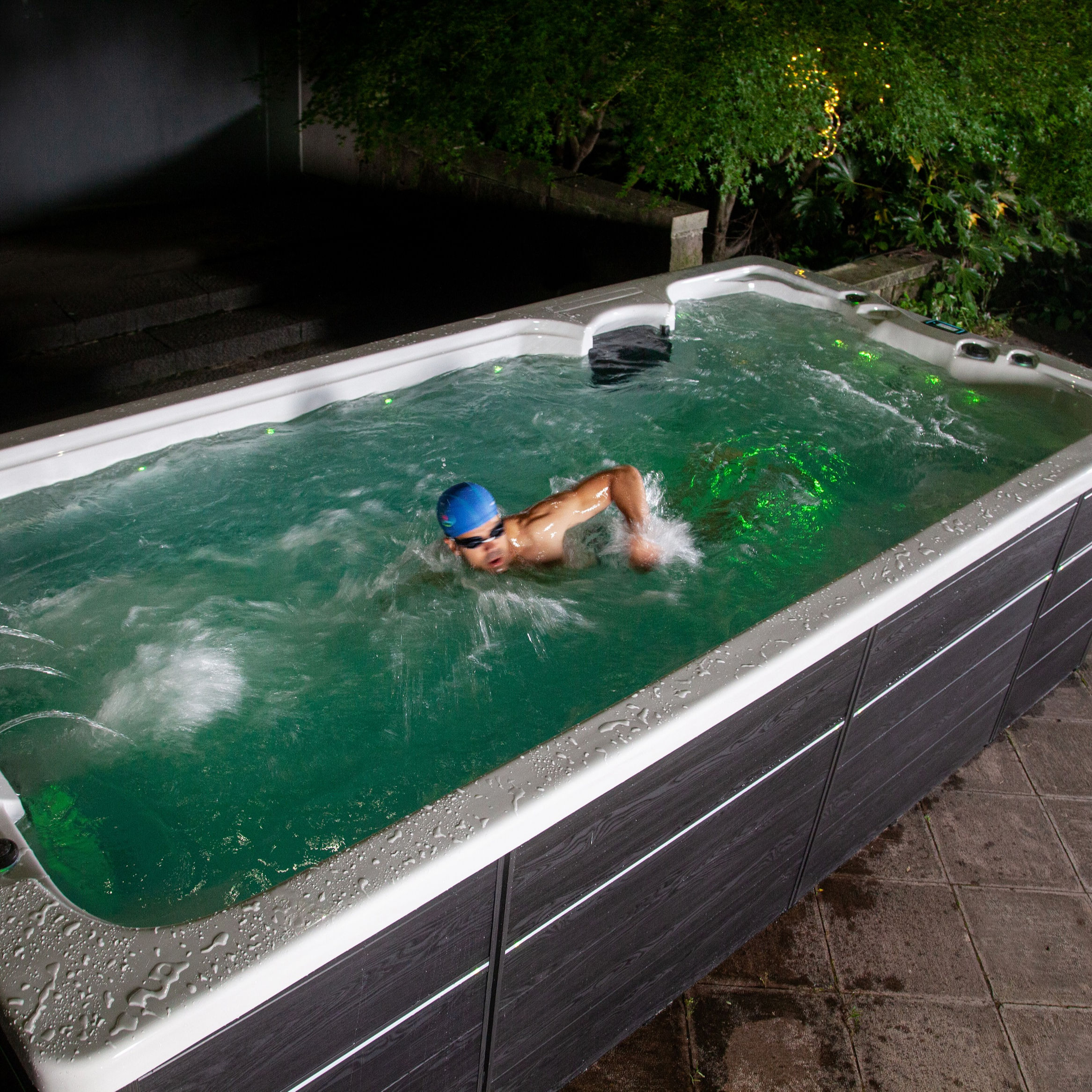 Portable Swim Spa Transform Your Space With Stylish Meter Swim Spa