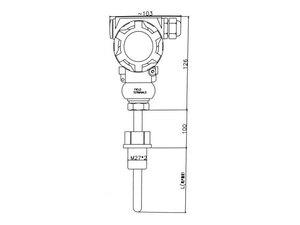 HMP4001 Intelligenter Druck messumformer für die Flansch montage mit Digital anzeige - Product Image 4