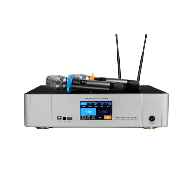 High Power Three-in-one KTV Karaoke Amplifier.
