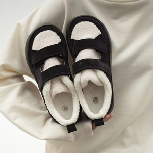 Baskets tendance pour femmes, chaudes et <span class=keywords><strong>fourrées</strong></span>, à double bride, chaussures décontractées pour l'automne et l'hiver - Product Image 4