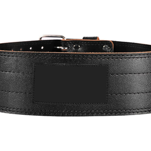 Cinturón de Levantamiento de Pesas de Cuero Vacuno de Alta Calidad, Fabricado Profesionalmente, Diseño Transpirable Antideslizante, Logotipo y Color Personalizables, MOQ Bajo - Product Image 4