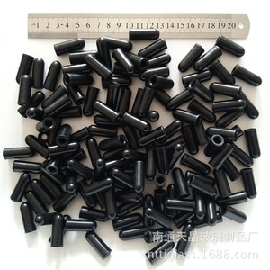 Tapones cuentagotas de silicona Tianjing de 11x30 mm para botellas de vidrio cosméticas con cierre cuentagotas - Product Image 3