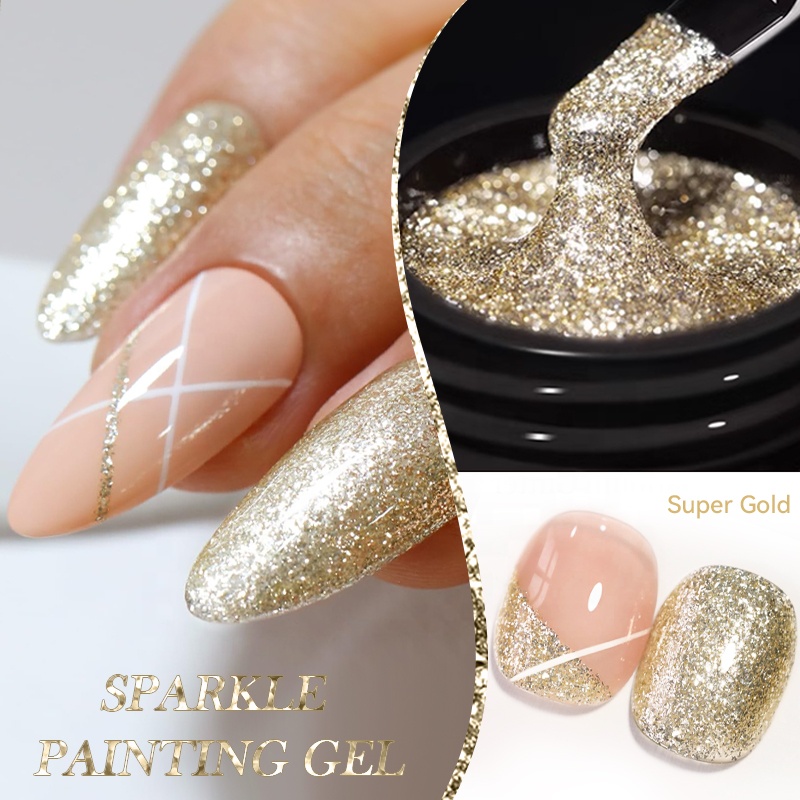 gel glitter for nail art