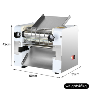 <span class=keywords><strong>Amasadora</strong></span> de rodillo de masa comercial, máquina de prensa de masa de Pizza, máquina <span class=keywords><strong>amasadora</strong></span> de masa de pastelería de pan rodante automática - Product Image 5