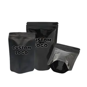 Factory Zip Lock Aluminum Foil Laminated Plastic Heat Seal Stand Up Pouches Dry Fruits Nuts Bags