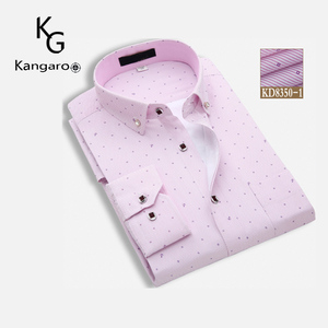 De algodón de cuidado fácil de los hombres de manga larga no de hierro <span class=keywords><strong>sin</strong></span> arrugas esmoquin camisas - Product Image 6