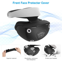 Housse VR pour Playstation VR2, accessoires avec couverture faciale en Silicone VR et housse de protection VR pour PSVR2
