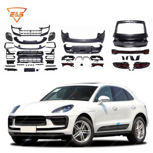 Kit carrosserie pour Porsche <span class=keywords><strong>Macan</strong></span> 14-21, excellent ajustement, pare-chocs, calandre, phares, feux arrière, mise à niveau vers le <span class=keywords><strong>nouveau</strong></span> modèle 23+ - Product Image 1