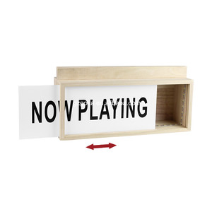 Produits en promotion 2020 : Support de platine <span class=keywords><strong>vinyle</strong></span> en bois avec éclairage LED, présentoir de disques avec affichage LED '<span class=keywords><strong>Now</strong></span> <span class=keywords><strong>Playing</strong></span>' - Product Image 4