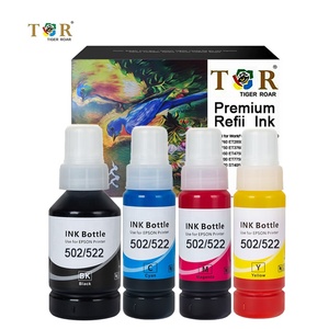 เครื่องพิมพ์อิงค์เจ็ทเติมหมึก T502 502สำหรับหมึกถัง ET-3750 ET-2760 ET-2750หมึกระบบหมึก - Product Image 3