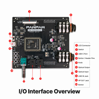 Kit de evaluación de audio USB PRO-DSD1024-K1 con DSD1024 nativo, PCM 768kHz/32bit, PEQ de 31 bandas y actualización de firmware DFU