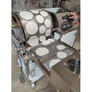 Máquina para Hacer Láminas de Lumpia y Rollitos Primavera de Acero Inoxidable 304, Precio de Fábrica, Capacidad de 20 Piezas/Min, Multifuncional para Pastelería - Product Image 3