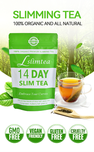 Thé minceur à base de plantes 100% naturel et sans gluten Chinaherbs, marque privée, thé minceur pour adultes, 14 jours, th minceur - Product Image 2