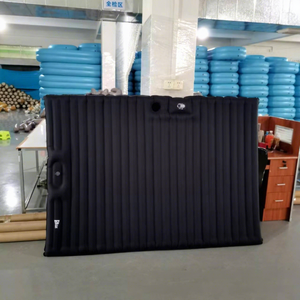 Matelas pneumatique portable facile à transporter pour un sommeil confortable, design pliable pour la chambre, la salle de sport, l'hôtel, les aventures en plein air - Product Image 2